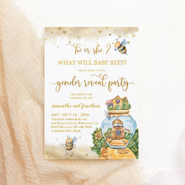 Vad kommer Baby att bli Gender i Party? Inbjudningar