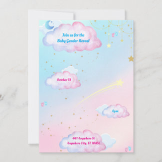 Vad kommer Baby att bli? Inbjudan att visa gender