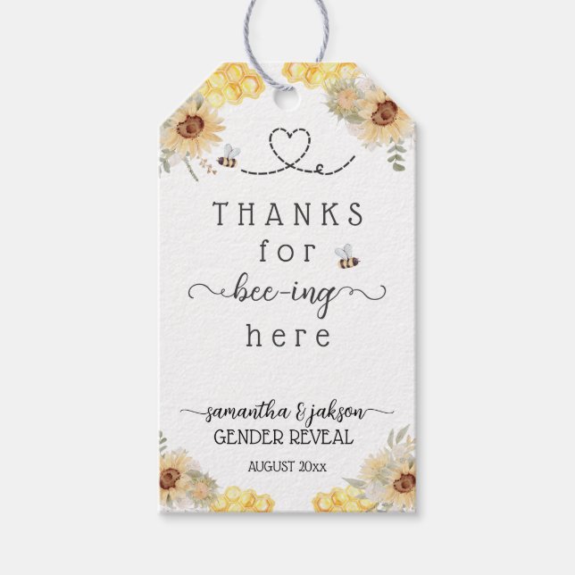 Vad kommer baby att bli solrosprogrammet för Gende Presentetikett (Framsidan)