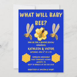 Vad Kommer Baby Bee Köns Avslöjande Inbjudningar