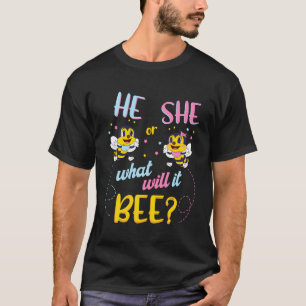 Vad kommer det att bli för Baby Gender Reveal Preg T Shirt
