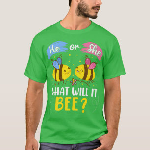 Vad kommer det att bli Gender Reveal Baby Anno? T Shirt