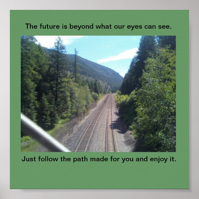 VAD KOMMER FRAMTIDEN ATT INNEBÄRA? POSTER (Framsidan)