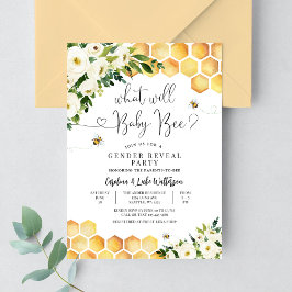 Vad kommer Genderna Baby Bee att göra i Party? Inbjudningar