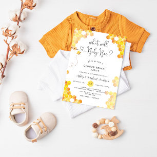 Vad kommer inbjudan till Baby Bee Gender Reveal?