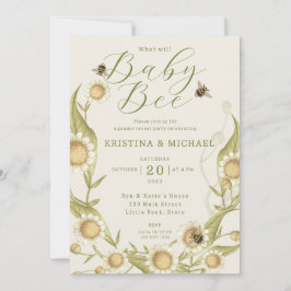 Vad kommer inbjudan till Baby Bee Gender Reveal?