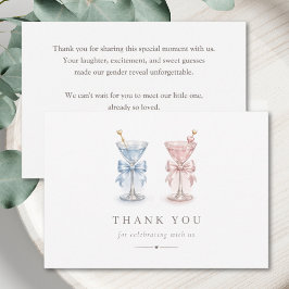 Vad Kommer Tini Att Vara Chic Köns Avslöjande Tack Kort