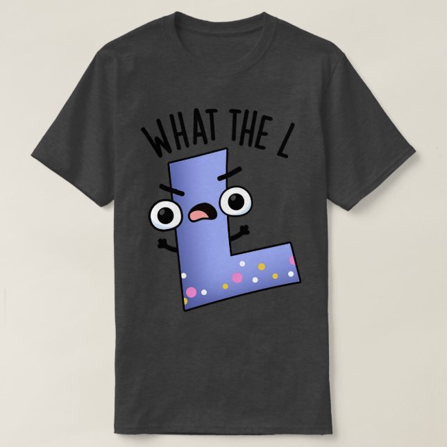 Vad L Funny Brev L Pun 1 T Shirt (Design framsida)