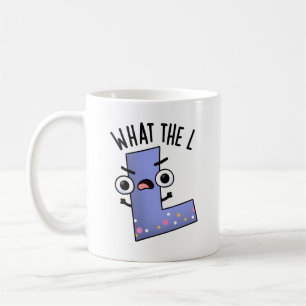 Vad L Funny Brev L Pun Kaffemugg