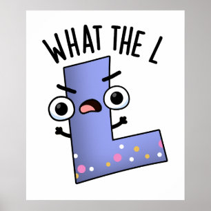 Vad L Funny Brev L Pun Poster