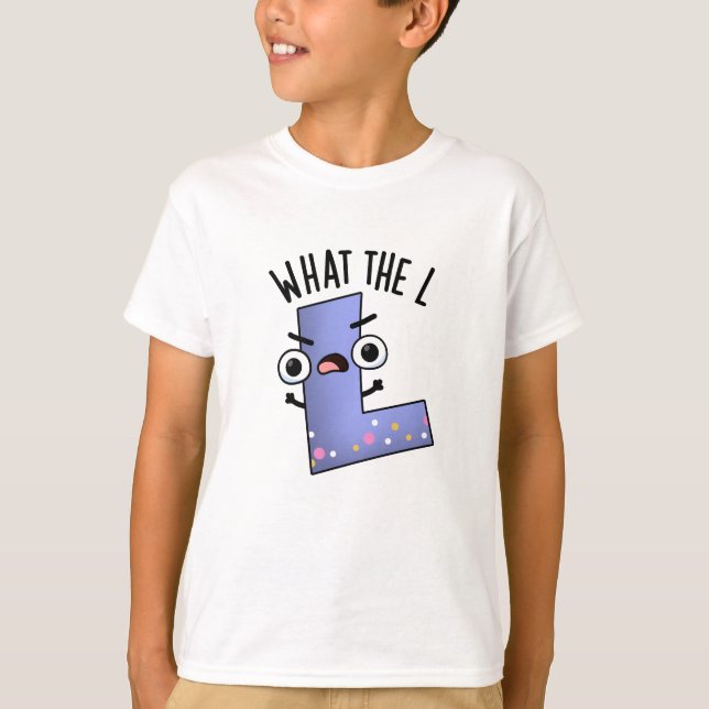 Vad L Funny Brev L Pun T Shirt (Framsida)