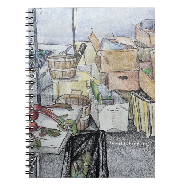 "Vad lagas?"-anteckningsbok Anteckningsbok (Framsidan)