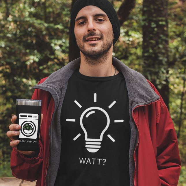 Vad? Lightbulb Funny Pun T-Shirt (Skapare uppladdad)
