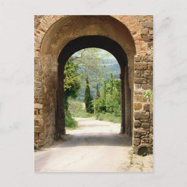 Vad Ljuger framför oss? Vykort (Framsida)