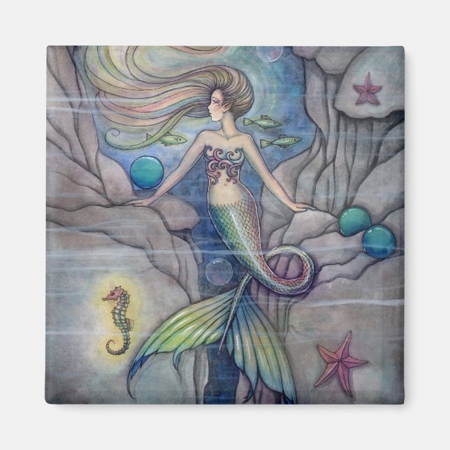 Vad Ljuger under Sjöjungfru Magnet (Framsidan)