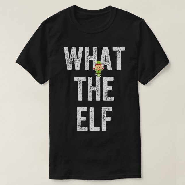 Vad lustigt jultomte är? t shirt (Design framsida)