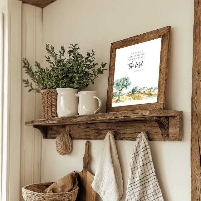 Vad Mig och Mitt Hus Angår Medelhavslandskap Poster (Skapare uppladdad)