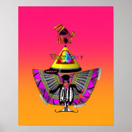 Vad nu kollage poster