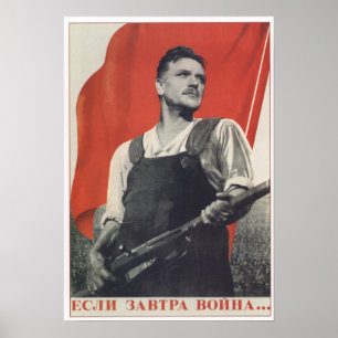 Vad, om krig startar i morgon? poster