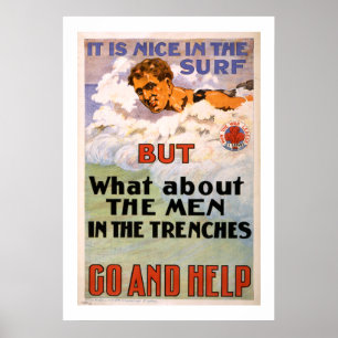 Vad om manar i dikena (vit) poster