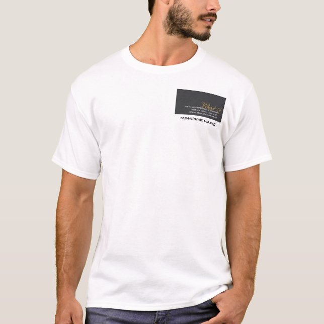 Vad om T-tröja T-shirt (Framsida)