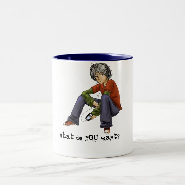 Vad önskar DU? Kaffemugg (Center)