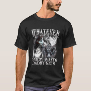 Vad Pappa Vill Får Pappa Varulv Alpha T Shirt