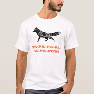 Vad rävnågot att säga? Beställnings- T-tröja Tee Shirt