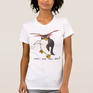 Vad sa du? Macaroni penguin roligt Tröja