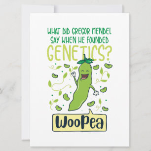 Vad sa Gregor Mendel när han grundade Genetic? Meddelande