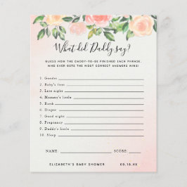 Vad sa pappa? | Barnstödsspel