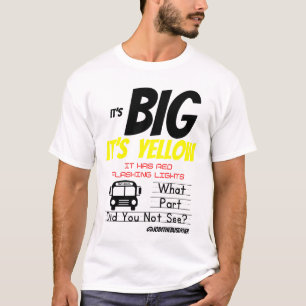 Vad såg du inte? t shirt