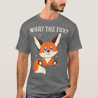 Vad säger FoU? Lustigt Fennec Foes Animal Zookeepe T Shirt