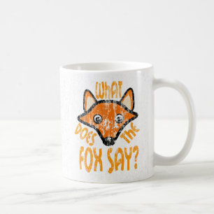 Vad säger Fox DS? Kaffemugg