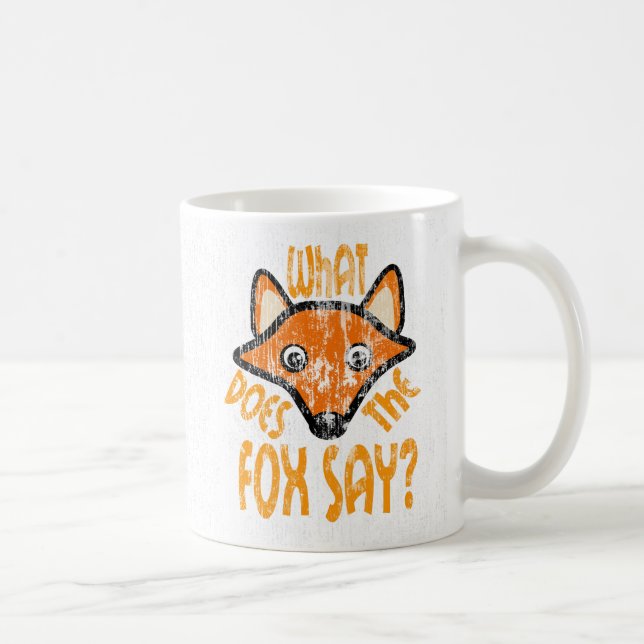 Vad säger Fox DS? Kaffemugg (Höger)