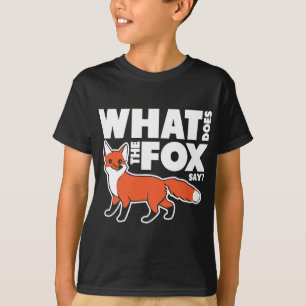 Vad säger räven? t shirt