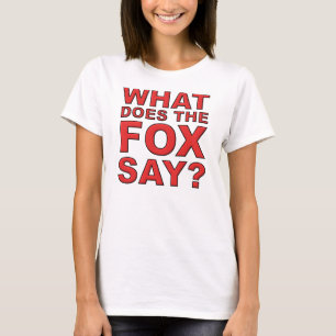 Vad Säger Räven T-Shirt
