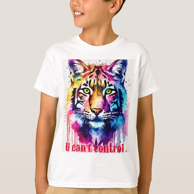 Vad sägs om "Brödfrihet: Tiger "Kan inte kontrolle T Shirt (Framsida)