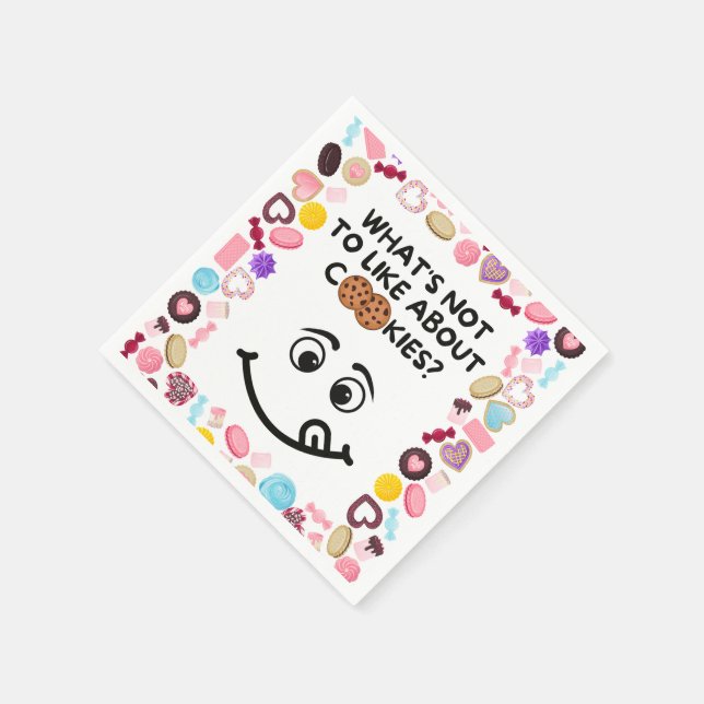 Vad sägs om Cookies? Pappersservett (Hörn)