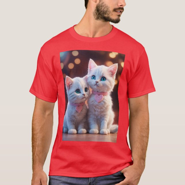 Vad sägs om "Purr-Fack Rad: Cat-Inspired T-Shirt C (Framsida)