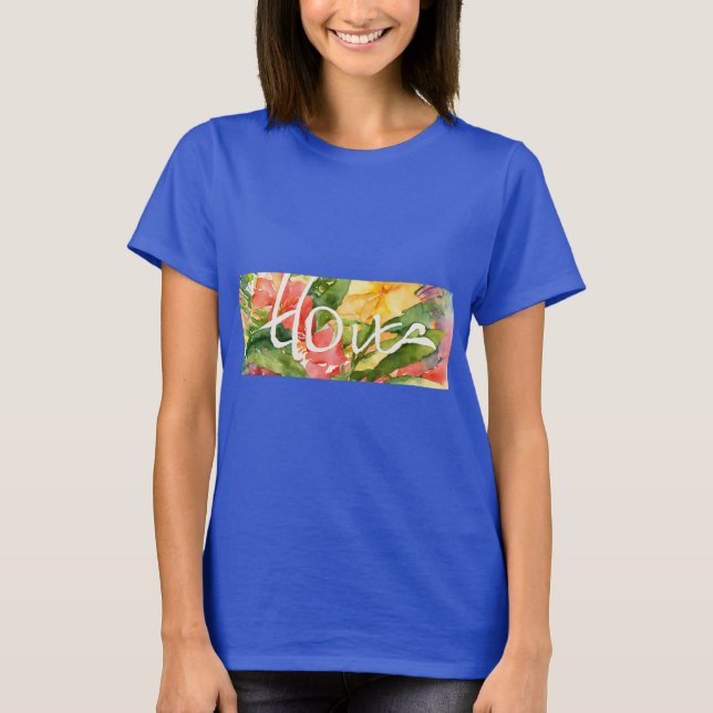Vad sägs om "Royal Kärlek: Women's Basic Tee"? T Shirt (Framsida)