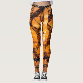 Vad sägs om "Tangerine Dream Leggings": Vibrant Or Leggings