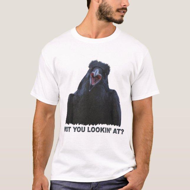 "VAD SER DU PÅ?" T—SHIRT TEE (Framsida)