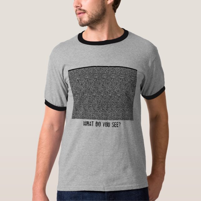 VAD SER DU? TEE SHIRT (Framsida)