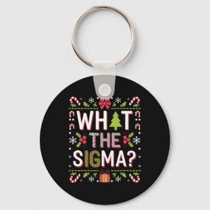 Vad Sigma Funny Jultomten Gen Alpha X-mas är Nyckelring