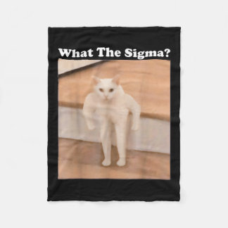 Vad Sigma Meme Cat Memes Internet Memes är för enk Fleecefilt