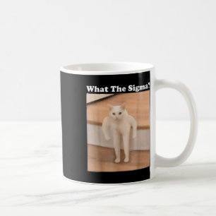 Vad Sigma Meme Cat Memes Internet Memes är för enk Kaffemugg