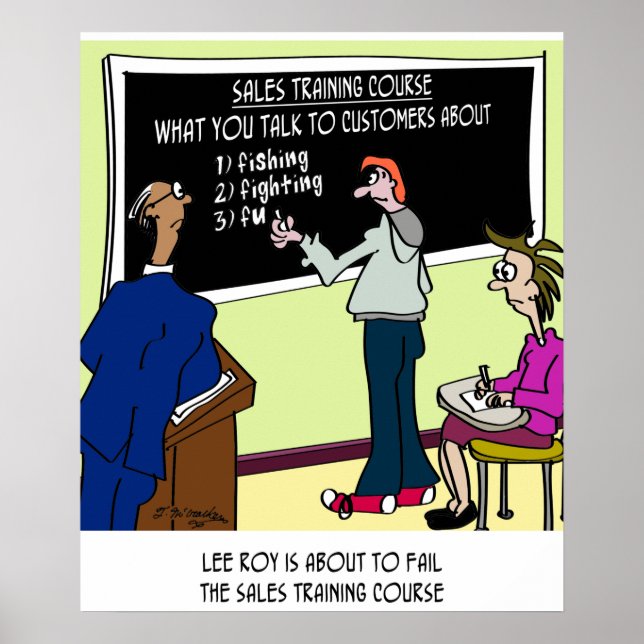 Vad ska du inte prata med kunder om? poster (Framsidan)