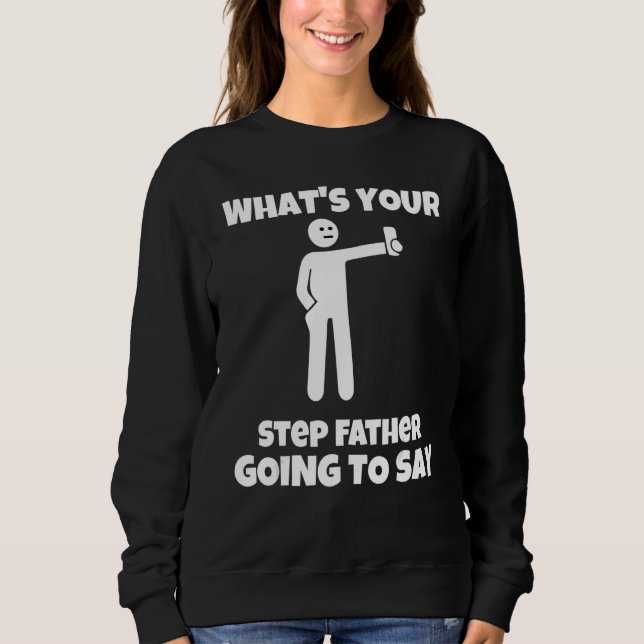 Vad ska far säga sarkastiskt c? t shirt (Framsida)
