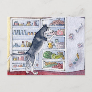 Vad ska jag äta i finare i kväll? vykort